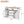 Large Kitchen Island with 2 Drop Leaf and Power Outlet