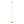 Moon - Contemporary Floor Lamp - Gold / Frosted