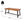 Outdoor Sandblast Finish Acacia Wood Dining Table