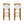 Elise Indoor Wooden Low Back Barstool