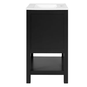 Modern Bathroom Vanity With Elegant Twill Design