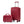 14'/20' 2 pcs ABS Spinner Wheel Luggage Set with Combination Lock and Front Opening Design