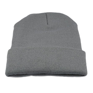 Unisex 5 LED Knitted Beanie Winter Warm Hat Camping Jogging Running Cap Headlamp
