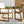 TREXM Patio Dining Chair Set of 2, Wood Outdoor Armchairs with Removable Cushions