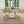 Oval Fluted Coffee Table with Storage for Living Room