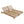 Light Teak Acacia Wood Double Chaise Lounger Set
