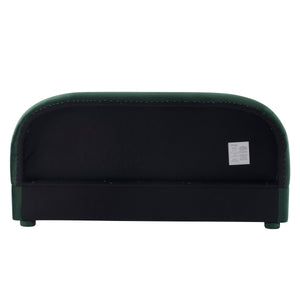 Dark Green Velvet Bed Frame