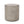 Outdoor Lightweight Concrete Side Table, Light Gray