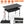 Portable Folding Camping Table With Adjustable Height Hanging Net Rustproof Carbon Steel Foldable Roll-Up Camping Table for Picnic Camping Hiking Beac