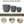 U_STYLE Lightweight MGO Planter Set of 3