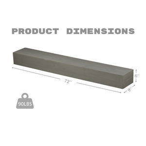 Fireplace Mantel Floating Shelf For Home Decor