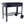 Elevated Mobile Raised Ergonomic Metal Planter Garden Bed With Wheels Powder Coated Steel - Black
