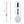 Ultra Fine Fiber Twist Mop With 57.5 Inch Long Handle For Dry And Wet Floor Cleaning - Red