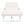 White Iron Outdoor Chaise Lounge