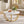 2 Tier Circle Coffee Table With Storage Shelves