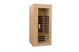 Hemlock One-person far infrared roof embedded indoor sauna room (Left & Right)