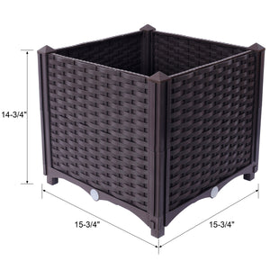 Deep Raised Garden Bed Planter Box