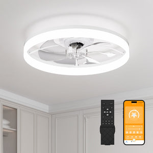 Ultra-Thin Modern LED Ceiling Fan
