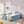 Cute Rabbit Ear Upholstered Platform Bed Frame With Safety Rail