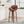 Lumos Mid Century Modern Upholstered Swivel Barstool
