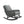 Contemporary Minimalist Wicker Rocking Chair With Soft Cushions And Durable Wooden Frame