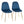 Pebble - Contemporary Modern Design Chair (Set of 2)
