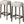 3 Piece Counter Bar Dining Set Table With Electric Outlet And 2 USB Ports, Tufted Upholstered Stools - Brown / Beige