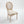 French Country Dining Chairs Set of 2 with Upholstered Round Back