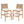 Outdoor Acacia Wood Bar Stools (Set of 2)