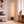 Prism - LED Floor Lamp With On / Off Switch Base - Gold / Marble