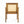 Preston Outdoor Dining Chair With Cushion Set of 2 - Teak / Beige