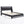 Wingback Upholstered Bed Frame With LED Lights, Charging Station