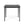 Outdoor Minimalist Acacia Wood Rectangle Bar Table