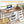 Computer Desk With 5 Drawers, Reversible Cabinet Design