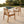 Outdoor Dining Chairs Set of 2 with Acacia Wood and Rope Design
