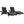 K&K 80'' Patio Wicker Chaise Lounge Chairs Set of 2