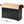 K&K 55.7'' Large Kitchen Island with 2 Drop Leaf