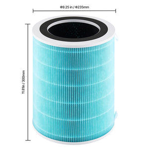 3-in-1 Air Purifier Replacement Filter H13 Filter with PP Pre-Filter