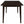 Gianna - 5 Piece Rectangular Dining Set With Table Upholstered Chairs - Cappuccino