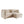 Chenille Two-Seater Sofa with 1 Footrest, 2 Seater L-Shaped Sectional with Ottoman