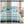 6 Piece Printed Quilt Set with Throw Pillows Aqua Full/Queen