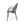 Bistro Chair With 2 Toned Checkered Pattern (Set of 2) - White / Navy