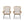 Outdoor Wicker Club Chair With Cushions (Set of 2)