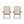 Outdoor Wicker Club Chair With Cushions (Set of 2)