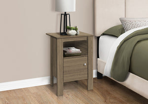 Accent Nightstands with Storage and Transitional Style
