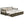 Twin Long 2 Drawer Daybed With Extendable Trundle, Storage Drawers, Fits Standard Mattress - Gray