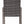 2PC Outdoor Dining Chair with Hand-Painted Frame and Water-Washed Cotton Seat