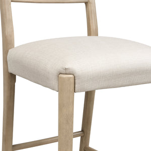 Bar Stool With Ladder Back (Set of 2)