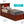 Traditional Style Bookcase Storage Bed