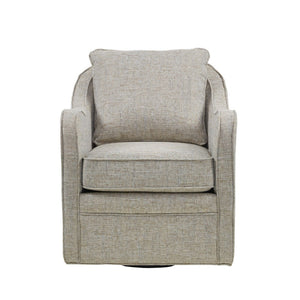Wide Seat Arm Chair With 360 Degree Rotation